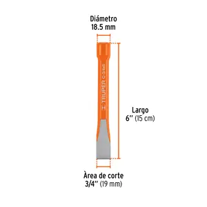 Cincel para Corte en Frío BOX 6 3/4" X 6', TRUPER - Product Image 2