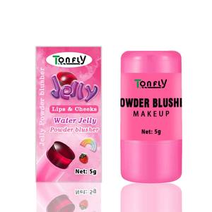 Tonfly Fruit Jelly Blush Stick Strawberry Rose Tint Color <span class=keywords><strong>de</strong></span> mejilla Ilumina labios y mejillas Rouge Maquillaje resistente al agua duradero - Product Image 4