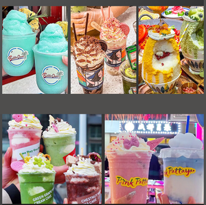 Sữa chua thương mại sữa sô cô la bằng Cháo làm cho máy lạnh uống Kem FRAPPE nước giải khát máy thương mại fructose tuyết - Product Image 4