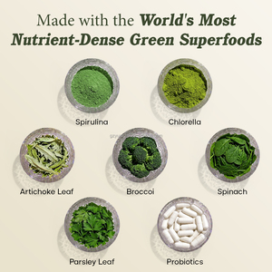Gomitas Super Vegetales con Sabor a Manzana Verde de Marca Privada con Probióticos y Multivitaminas - Product Image 3