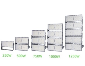 Aixuan dẫn đường hầm ánh sáng ngoài trời IP65 tiết kiệm năng lượng 250W mô-đun dẫn lũ thể thao Chiếu Sáng Sân vận động đường hầm phản xạ đèn 500W 1000W - Product Image 1