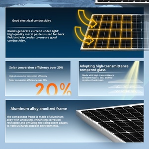 Kit de Paneles Solares Monocristalinos de 30kWh para Uso Doméstico, Sistema de Control Inverso Integrado, Energía Fotovoltaica de 220V, SN-SCI48V6KW M - Product Image 5
