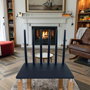 3000Mbps 2.4 21 Firmware AX3000 Dual Band WiFi 5.8G G 1G WAN 3GE LAN portları WiFi 6 Mesh yönlendirici - Product Image 1