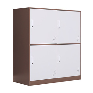 ตู้เก็บของเหล็ก 6 ประตู พร้อมกุญแจล็อค สำหรับใช้ในสำนักงานและโรงเรียน - Product Image 2