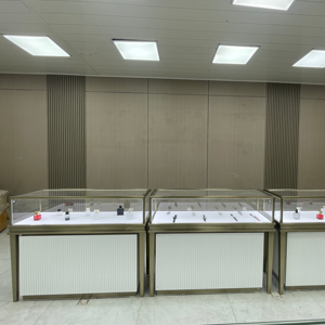 Hong Zhan Design <span class=keywords><strong>Petite</strong></span> <span class=keywords><strong>vitrine</strong></span> de bijoux portable avec <span class=keywords><strong>vitrine</strong></span> LED à profil bas pour un stockage et un affichage efficaces - Product Image 5