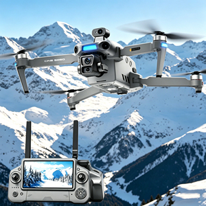 S880 Pro <b>Drone</b> <b>4K</b> dual HD <b>Camera</b> 3-Axis Gimbal 6KM 5G GPS Obstacle Avoidance UAV for Outdoor Adventure Photography 8k RC <b>drone</b> - Product Image 1