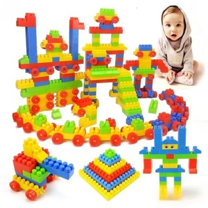 Bloques de Construcción de Plástico de Gran Tamaño, Juguetes Educativos para Niños y Niñas, Venta al Por Mayor - Product Image 1