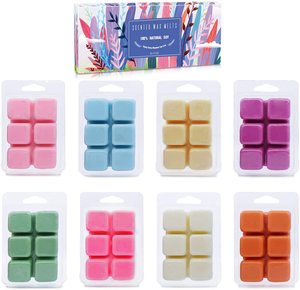 Lot <span class=keywords><strong>de</strong></span> 8 Cires Parfumées en Gros, Emballage Coque, 3 OZ, pour Décoration d'Intérieur, Couleurs Variées, Cire Parfumée en Cubes, Bougie - Product Image 3