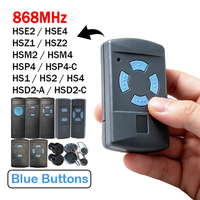 HSM4 HSM2 868 MHz Télécommande pour HSE2 HSZ1 HSP4 HSP4-C HS 1 2 4 HSD2 A C Ouvre-porte de garage