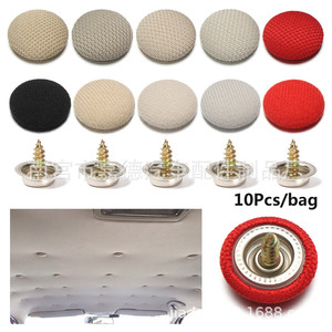 Sujetadores para reparación de tela de techo de coche, material de franela métrica de 10 mm para fijación de terciopelo interior, uso general - Product Image 3