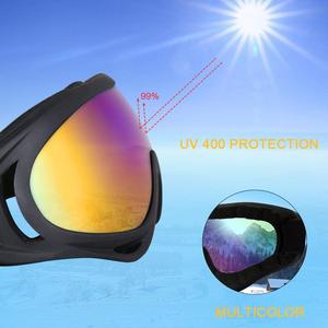 Lunettes de neige unisexes de haute qualité en plastique ABS, coupe-vent, protection UV %, pour le cyclisme, la moto, la motoneige, le ski, les activités de plein air - Product Image 5