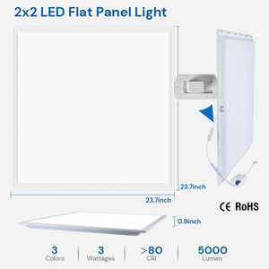 Recessed Suspending square Flat <b>Led</b> <b>Panel</b> Lighting 60*60 60*120 48W 96W Smd 3CCT Dip Switch <b>LED</b> <b>Panel</b> <b>Light</b> for Home Office - Product Image 5