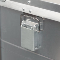 LxlxH 785x580x400mm 74kg Conteneur en aluminium d'une capacité de 156 litres avec coins empilables Boîte de rangement polyvalente
