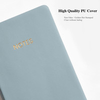 Hochwertiges Business Office Supplies Notebook A5 Benutzer definiertes PU-Leder Macaron Coloured Notebook für Kinder