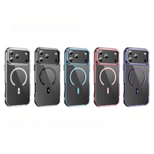 Funda Ultra Transparente Antihuellas y Antigolpes para iPhone 17Air, Delgada, de Acrílico y PC, Magnética y Transparente - Product Image 6