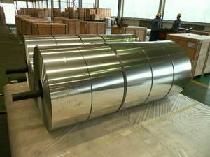 Rollo Jumbo de papel de aluminio de suministro directo de fábrica 8011,<span class=keywords><strong>3003</strong></span>/papel de aluminio/papel de metal - Product Image 4