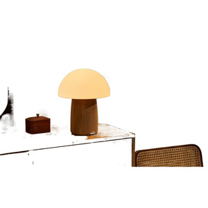 Nordic Mushroom <b>Table</b> Lamp E27 <b>LED</b> Desk Lamp For Bedroom <b>Bedside</b> Simple Design Modern Minimalist Style - Product Image 5