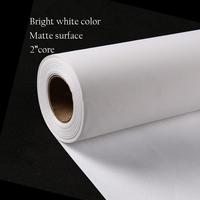 Toile photo blanche imperméable à base d'eau, matériau pour impression jet d'encre, toile de soie jet d'encre, toile artistique satinée, rouleau de bannière murale pour peinture suspendue