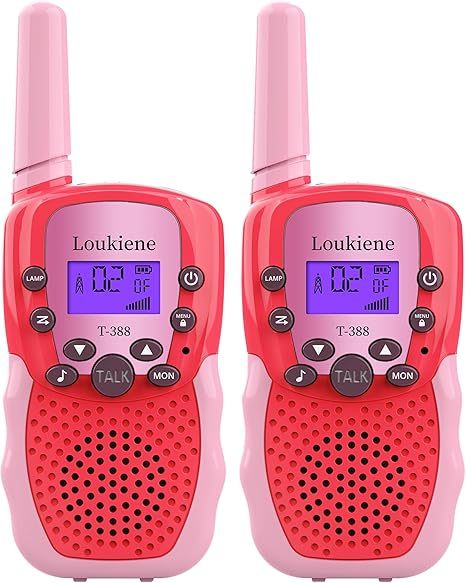 Outside Communication Orange T388 Walkie Talkie Radio Children's Birthday Gifts Walkie-talkie Children's Toy Wireless Intercom