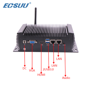 Compacte Industriële <span class=keywords><strong>Computer</strong></span> Intel I3 Low Power Dc 12V Energiezuinige Embedded Box Pc Voor Iot Edge Nodes En Fabrieksregeling - Product Image 6