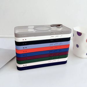 Étui transparent de luxe pour <span class=keywords><strong>iPhone</strong></span> 17 16 <span class=keywords><strong>Pro</strong></span> <span class=keywords><strong>Max</strong></span> 15 14 <span class=keywords><strong>13</strong></span> 12 11 <span class=keywords><strong>Pro</strong></span> XS XR <span class=keywords><strong>Max</strong></span> 7 8 Plus Mini couverture de téléphone magnétique à charge sans fil - Product Image 4