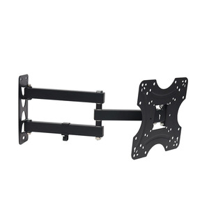 Support mural fixe pour téléviseur Kelmy en acier laminé à froid, 42 pouces max, inclinaison 15°, VESA 200x200mm pour téléviseurs et moniteurs - Product Image 4