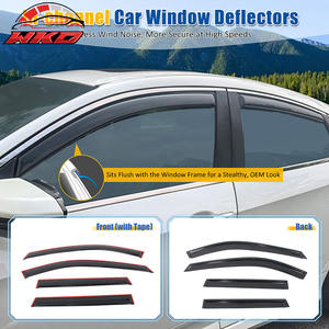 <b>For</b> Nissan Rogue 21-25 4PCS In-channel <b>Window</b> Visors Side Rain Sun Vent <b>Shade</b> - Product Image 2