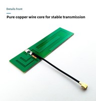 Antenne PCB interne NFC FPC à polarisation verticale Wifi double bande 2,4/5,8G avec VSWR de 1,5 et impédance de 50 ohms