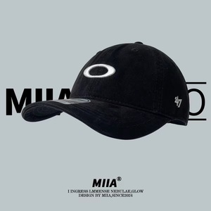 Gorra de Béisbol GN Estilo Americano Inspirada en Instagram, Vintage, Lavada, Bordada 47, Unisex, Diseño para Parejas, Talla Grande, Versátil - Product Image 3