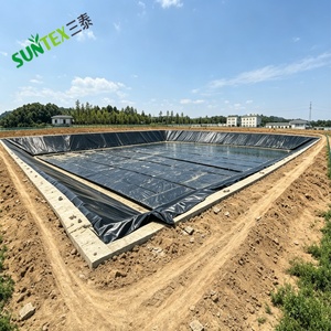 Revestimiento de Tela Negra de HDPE Tejida para Almacenamiento de Agua, Revestimiento de Plástico para <span class=keywords><strong>Piscinas</strong></span>, para Agricultura y Estanques de Peces - Product Image 3