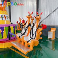 Manège Kangourou Rotatif Commercial TOPSO pour Intérieur et Extérieur, Équipement de Parc d'Attractions, 16 Places à Vendre