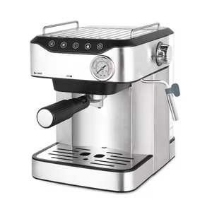 Machine à expresso semi-automatique 15 bars 1,8 L en acier inoxydable avec système d'eau chaude pour usage domestique - Product Image 3