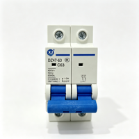 Disjoncteur miniature MCB 1P 2P 3P 4P AC 230V 400V Protection contre les surcharges et les courts-circuits Fabricant sur mesure