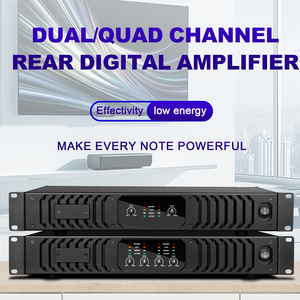 Amply âm thanh kỹ thuật số chuyên nghiệp BA1000 4 kênh 1000W*4 với bo mạch khuếch đại <span class=keywords><strong>Class</strong></span> D, dùng cho sân khấu DJ - Product Image 2