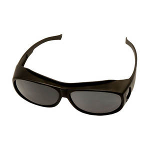 Gafas protectoras para soldador, montura negra, lente de 2mm, gafas de seguridad para láser con transmitancia de luz del 10% para soldadura por arco y soldadura con argón - Product Image 1