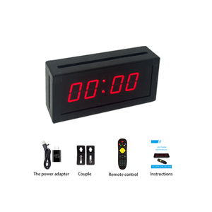 นาฬิกานับถอยหลังแบบมิลลิวินาทีที่ท้าทายและมีปุ่มหยุดจับเวลาแบบดิจิตอลขนาดเล็กที่กำหนดเองนาฬิกานับถอยหลังแสดงผล LED - Product Image 6