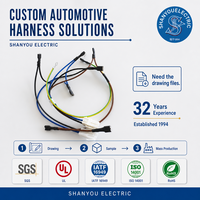 Pabrik Perakitan Kabel Chian Shanyou OEM Profesional Berpengalaman 32 Tahun, Produksi Segala Jenis Kabel Harness Kustom