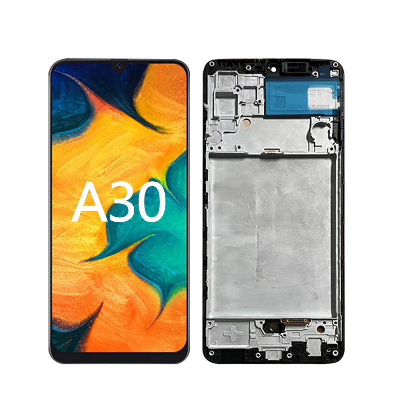 Lcd all'ingrosso del telefono cellulare per Samsung Galaxy A30 lcd originale samsung A30 ecran samsung galaxy A30 schermo lcd originale