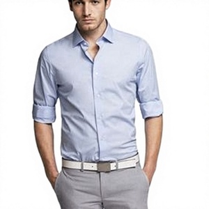 Chemises Formelles Homme Dernière Mode 100% Coton Manches Courtes Vente en Gros OEM Chemise en Gros Meilleure Vente Prix Abordable Orientée Exportation - Product Image 6