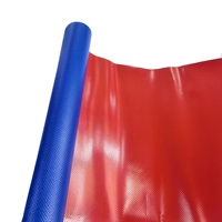 Bâche en PVC tissée enduite pour bassin à poissons, bassin commercial pliable pour aquaculture, tissu imperméable pour élevage agricole