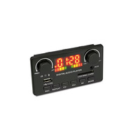 Carte d'amplification de puissance JQ 2*40W pour voiture, carte de décodage audio MP3, module décodeur MP3, version 0.
