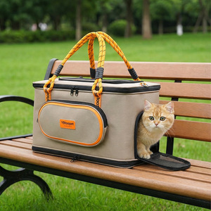 YBtoopet <b>Pet</b> <b>Carrier</b> Handbag Breathable Oxford Fabric 3-5kg Cat Travel Bag Portable With Shoulder Strap - Product Image 2