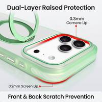 Coque de téléphone antichoc en TPE acrylique mat avec support magnétique, vierge imprimable par sublimation, fabrication OEM pour iPhone 16 Pro Max