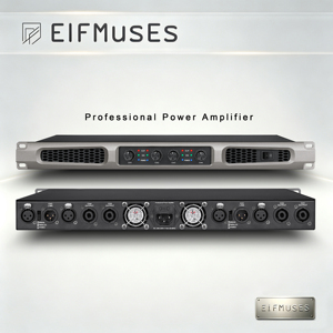 เครื่องขยายเสียงระดับมืออาชีพ AM46 คลาส D 4 แชนแนล กำลังขับสูง 4x600w สำหรับงานแสดงสดกลางแจ้ง - Product Image 4