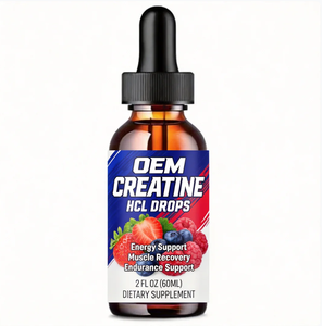 טיפות קריאטין נוזליות בפורמולה מותאמת אישית, טיפות קריאטין HCL, תוסף אנרגיה לשיקום שרירים, תזונת ספורט, טיפות קריאטין נוזליות - Product Image 2