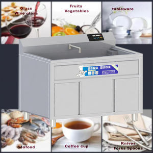 Machine de nettoyage à bulles pour fruits et légumes / Équipement de nettoyage pour écrevisses, fraises, cerises, okra, concombres, cornichons, dattes rouges - Product Image 2