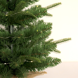 Sapins de Noël : Pré-décorés avec lumières, ornements et nœuds, mini <span class=keywords><strong>sapin</strong></span> noble parfait pour la décoration de la maison/de la fête - Product Image 6
