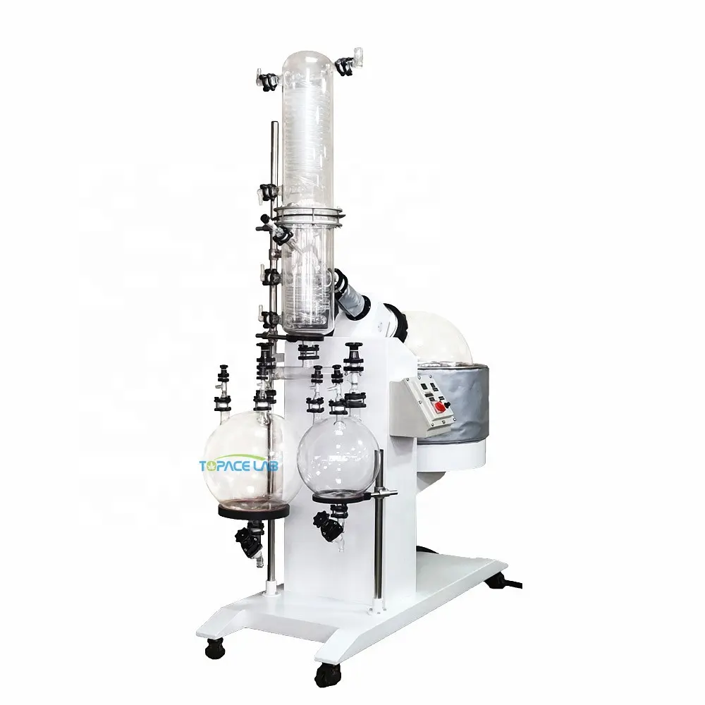 New 100L Electric Lift Rotary Evaporator Ethanol Extraction Equipment Motor Home Use Manufacturing Plant Vacuum Distillation