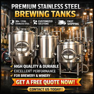 Fermenteur compact en acier inoxydable <span class=keywords><strong>de</strong></span> qualité alimentaire pour la fabrication <span class=keywords><strong>de</strong></span> bière et <span class=keywords><strong>de</strong></span> vin à domicile - Product Image 6