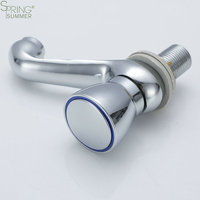 Robinet de lavabo moderne en laiton pour salle de bain et chambre, eau froide, avec cartouche céramique, installation monotrou A018